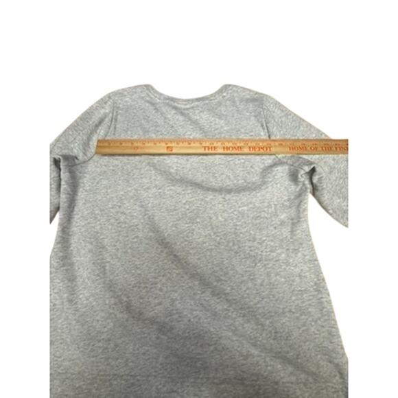 "Karen Scott Sport" Gray Christmas Sweater LG Polar Bear Graphic SZ M Cute Warm - Picture 9 of 9